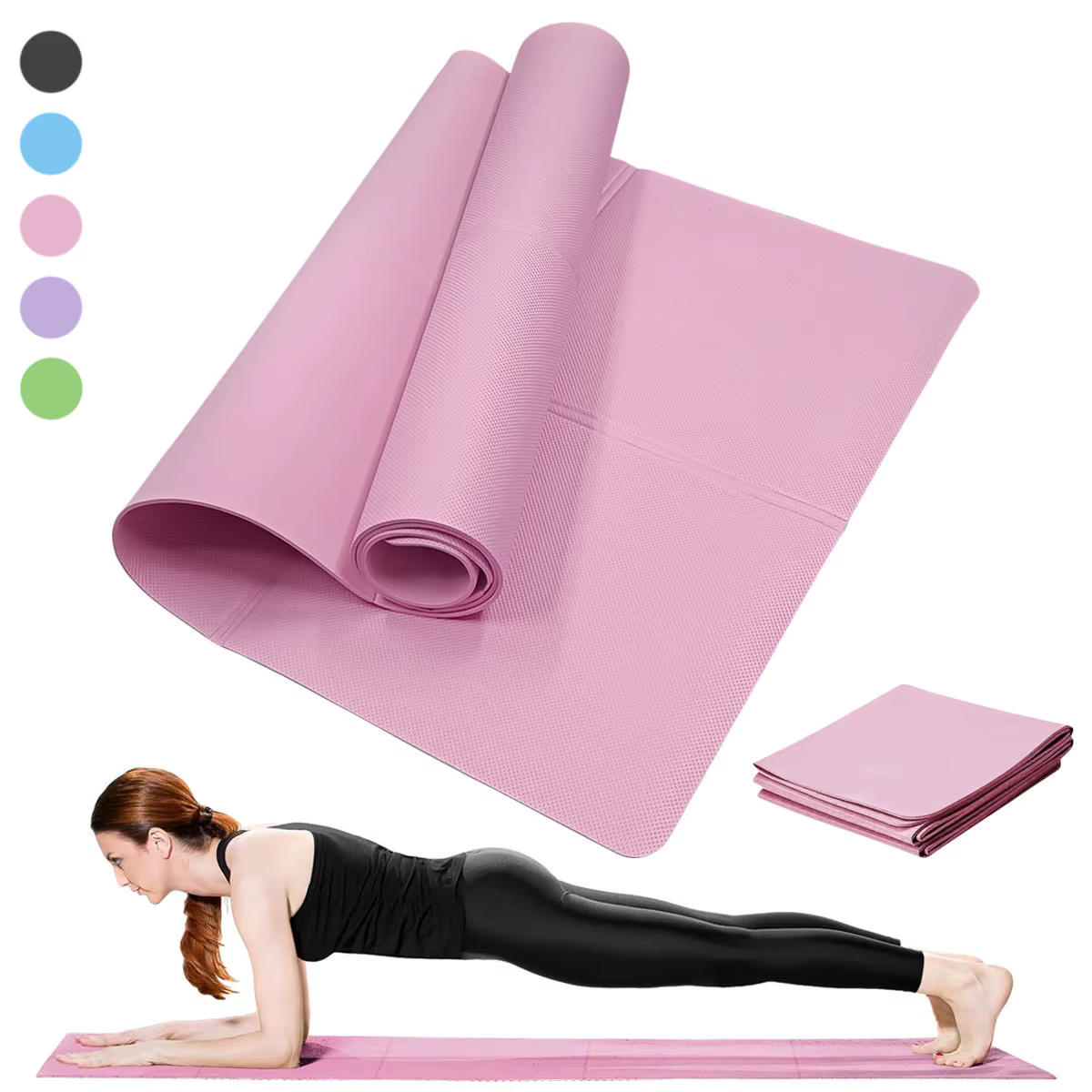 Yoga Mat Pilates Fitness Mat 3
