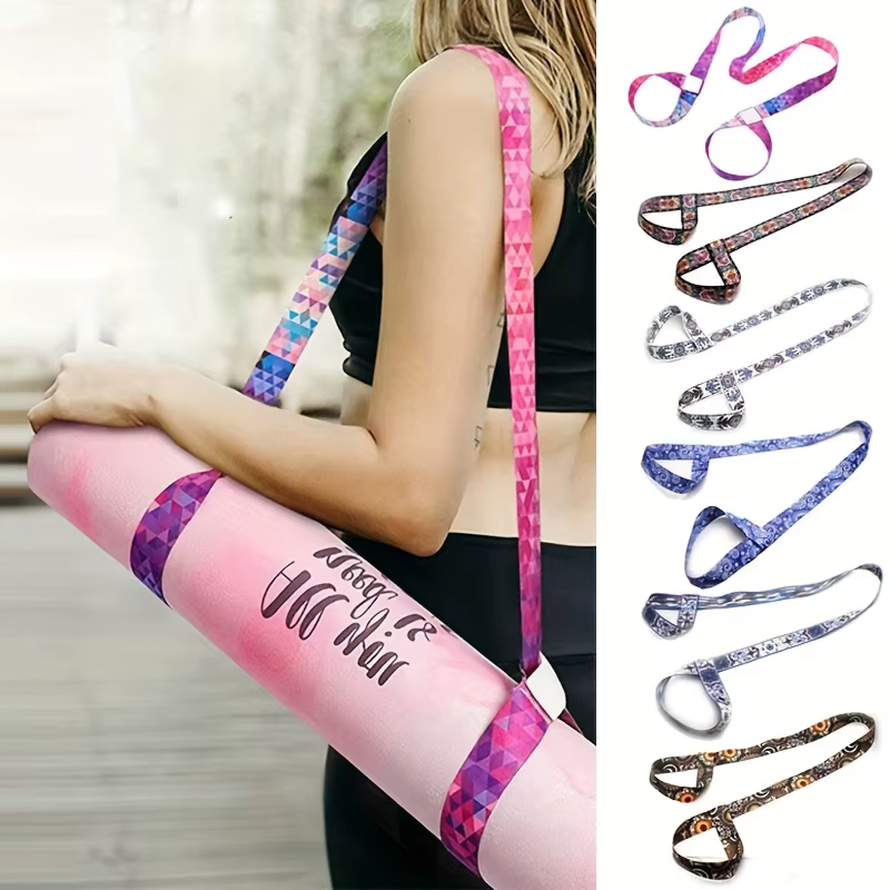 Adjustable Yoga Mat Strap Yoga Mat Bundle Strap Shoulder