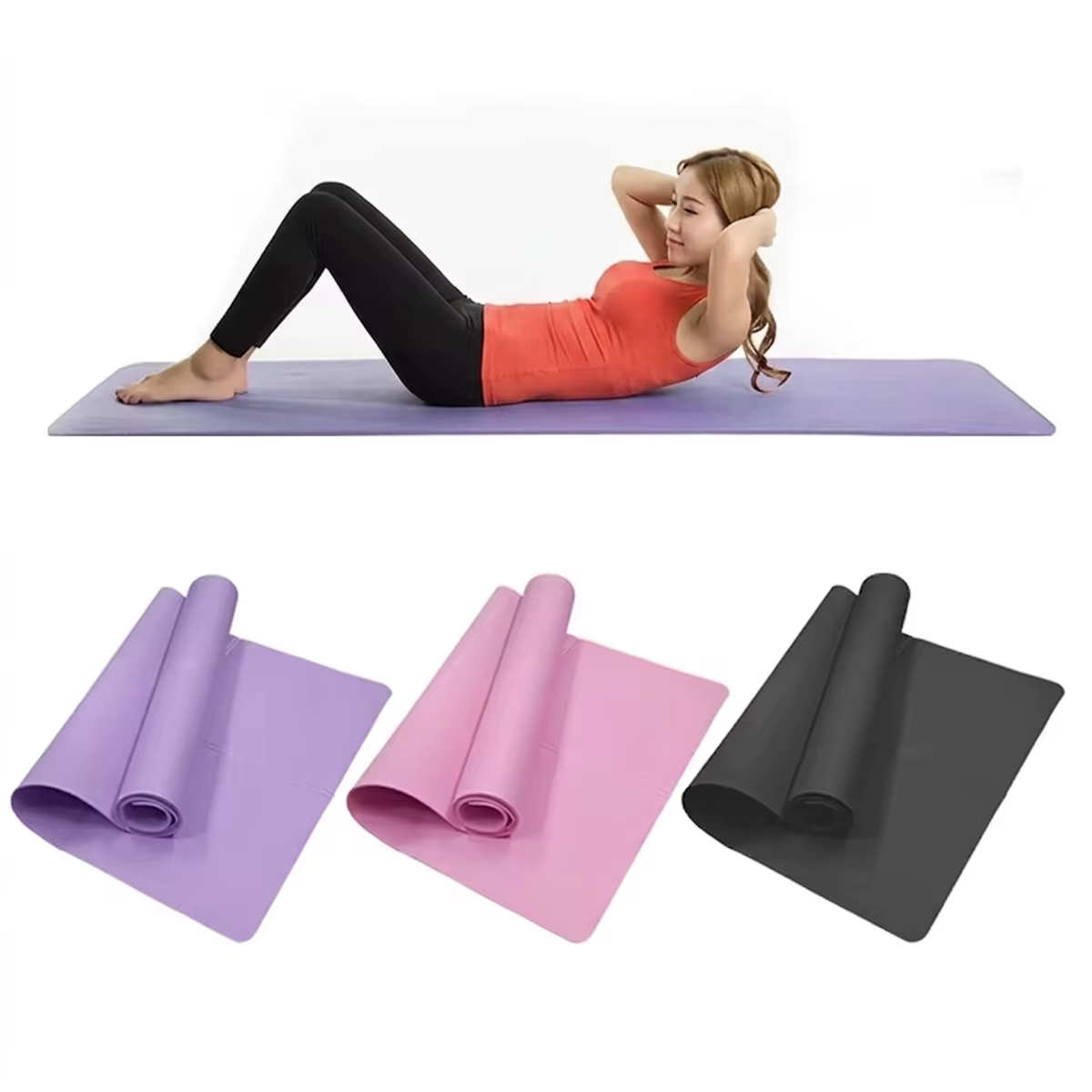 Thick Eva Yoga Mats Anti-slip Sport Fitness Mat Blanket for