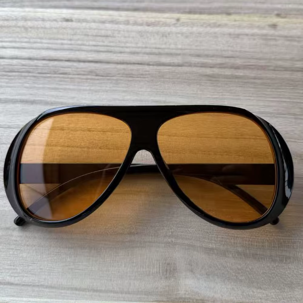 Oversized Aviator Sunglasses Men Uv400 Sun Glasses Shades
