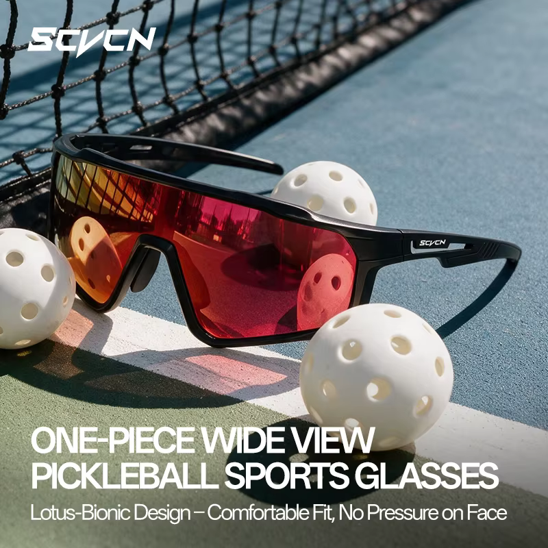 Scvcn Uv400 Outdoor Cycling Sunglasses Pickball Sports