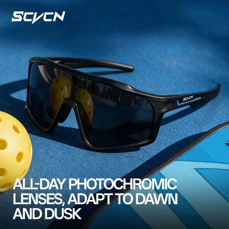 Scvcn Photochromic Hiking Eyewear Camping Cycling