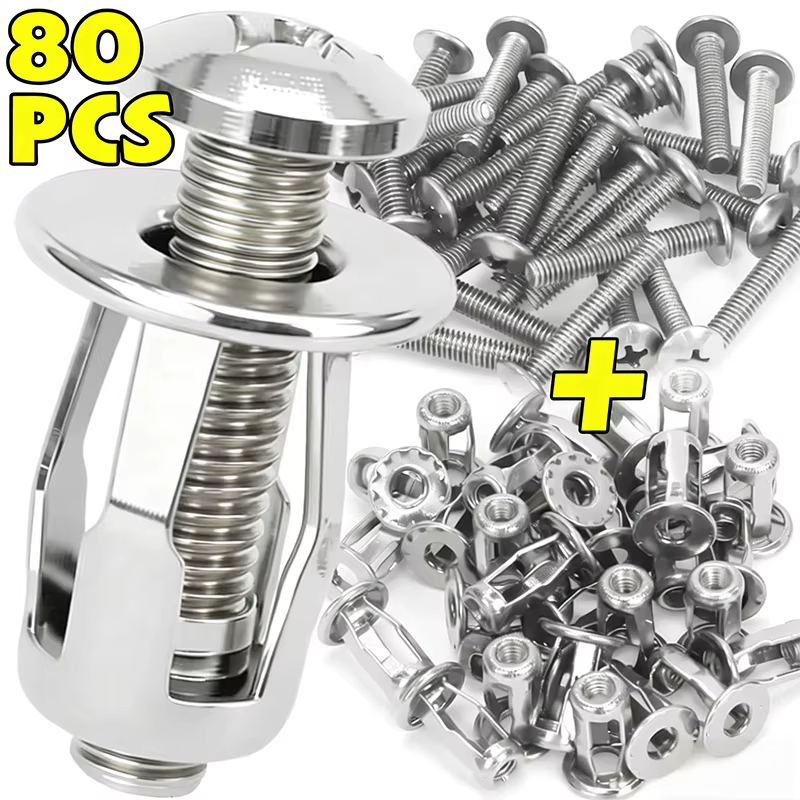 Metal Rivet Nut Screws Petal Jack Nuts M4 M5 M6 Expansion