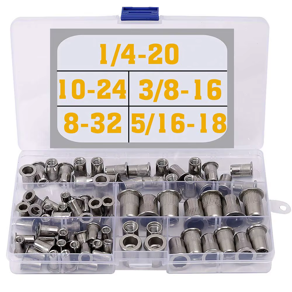 Stainless Steel Rivet Nuts Kit #8-32#10-24 1