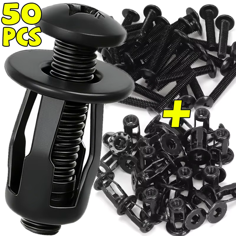 Petal Shape Expansion Screws Metal Rivet Nuts Panel License