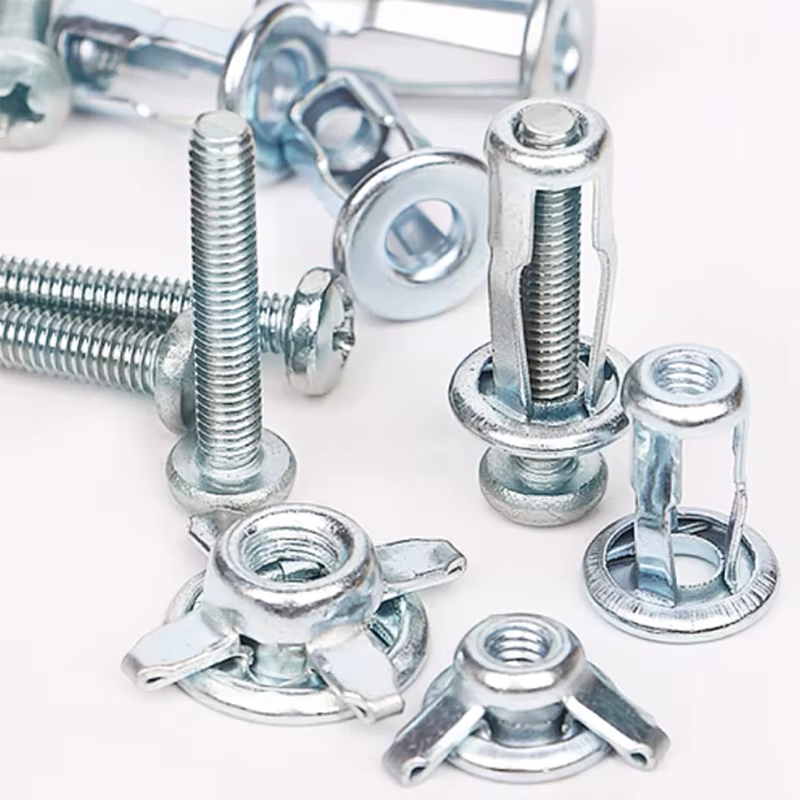 Petal Nuts, Expansion Screw Jack Nut, Carbon Steel
