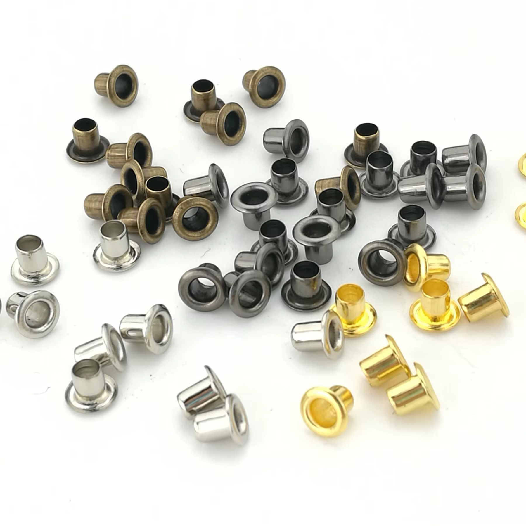 1.0,1.5,2, Brass Hollow Rivets with Hanging Plate Holes