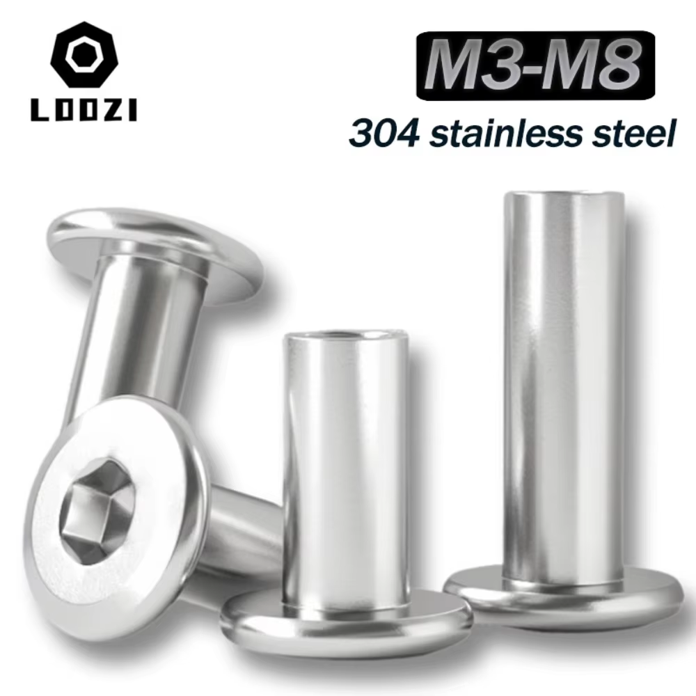M3 M4 M5 M6 M8 A2 Stainless Steel Large Flat Hex Hexagon