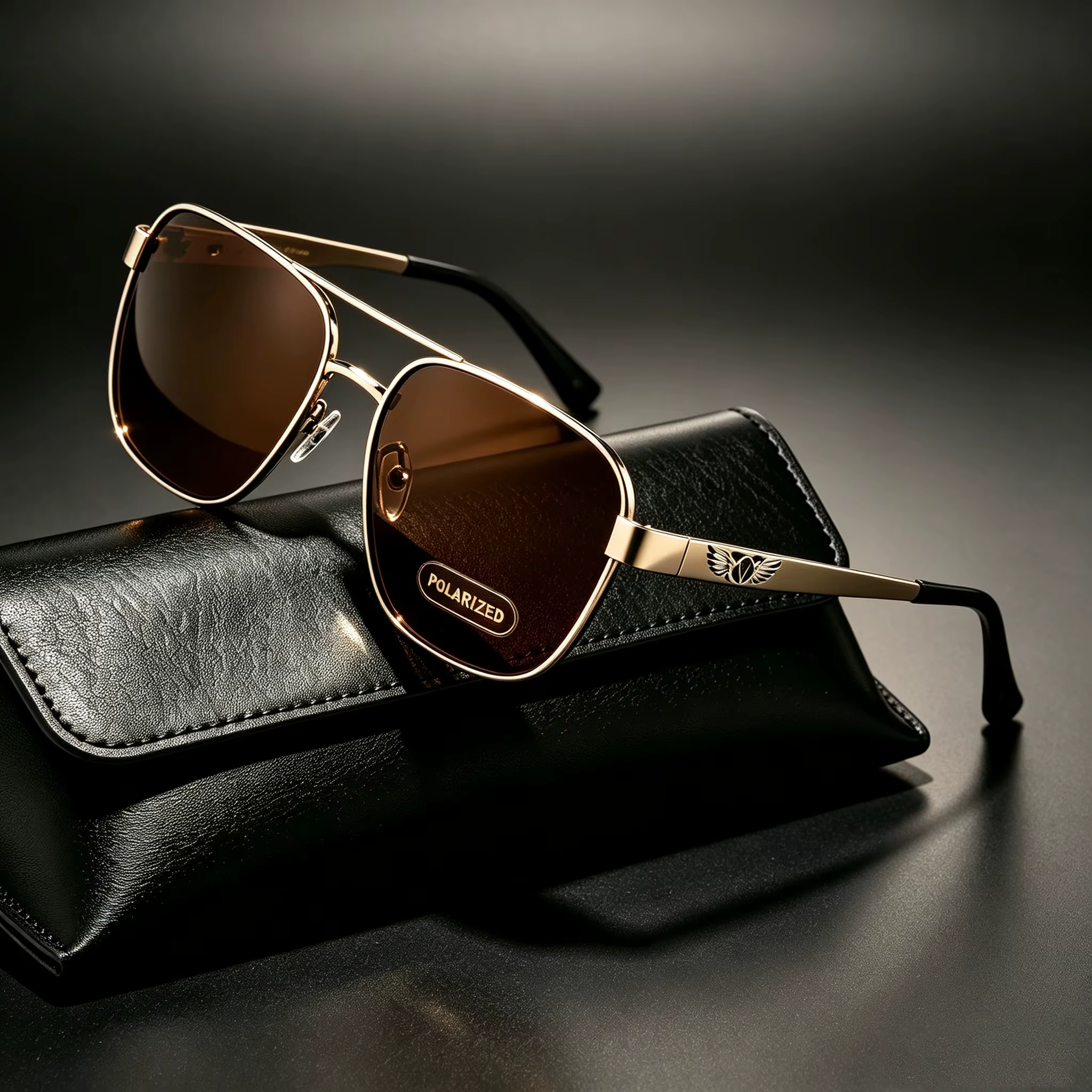 Retro Square Polarized Sunglasses Women Anti Glare