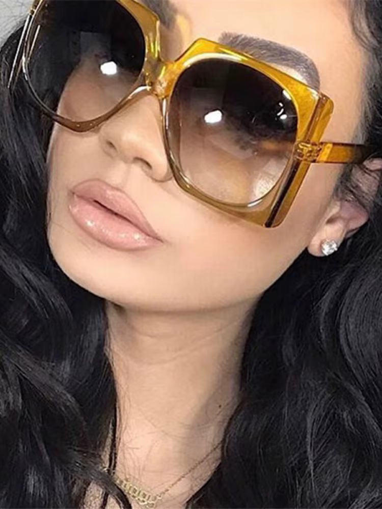 Trend Classic Retro Square Sunglasses Women Oversized