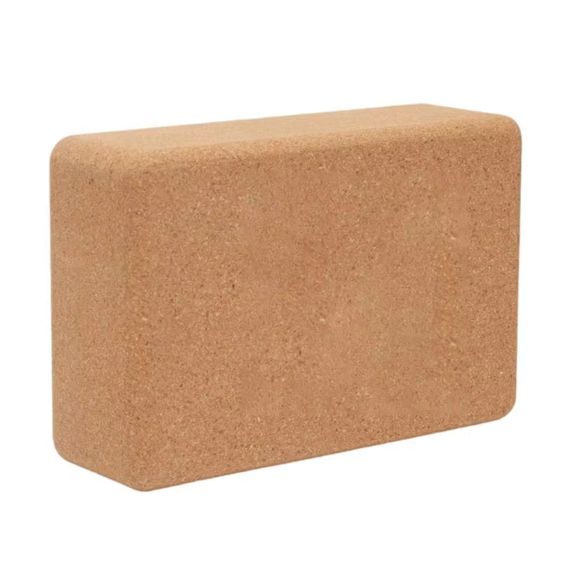 Yoga Accessory for Pilates Stretching Yoga Cork Block