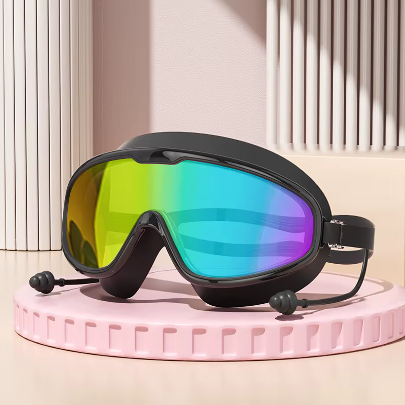 Outdoor Swimming Goggles Anti-fog Wide View Scuba Diving