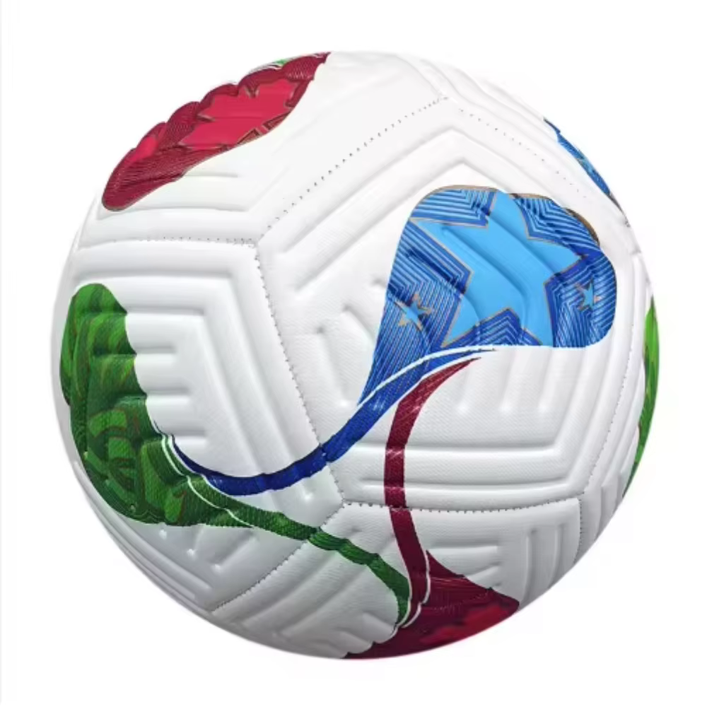 Size Machine-stitched Soccer Ball Pu Pvc Training Football