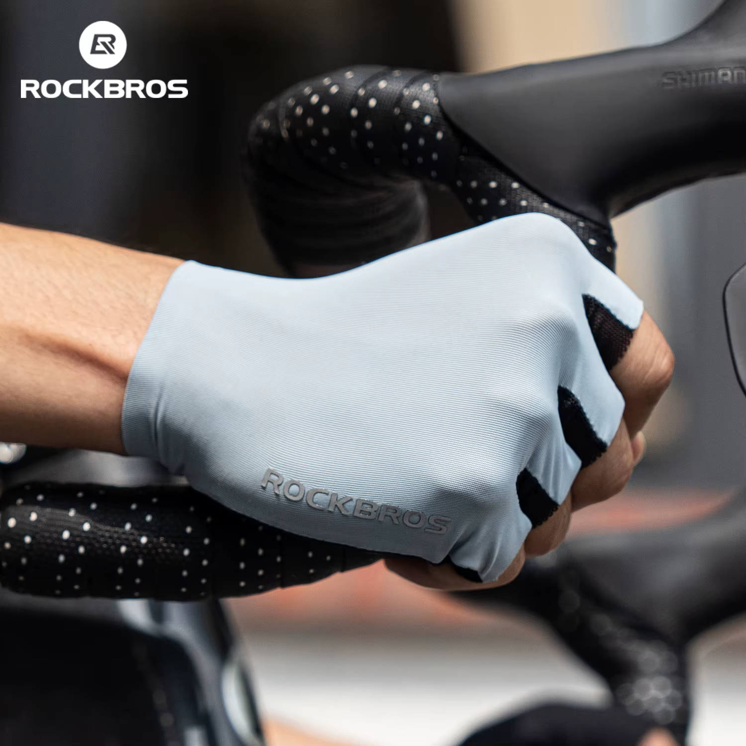 Rockbros Summer Cycling Half Finger Gloves High Elastic
