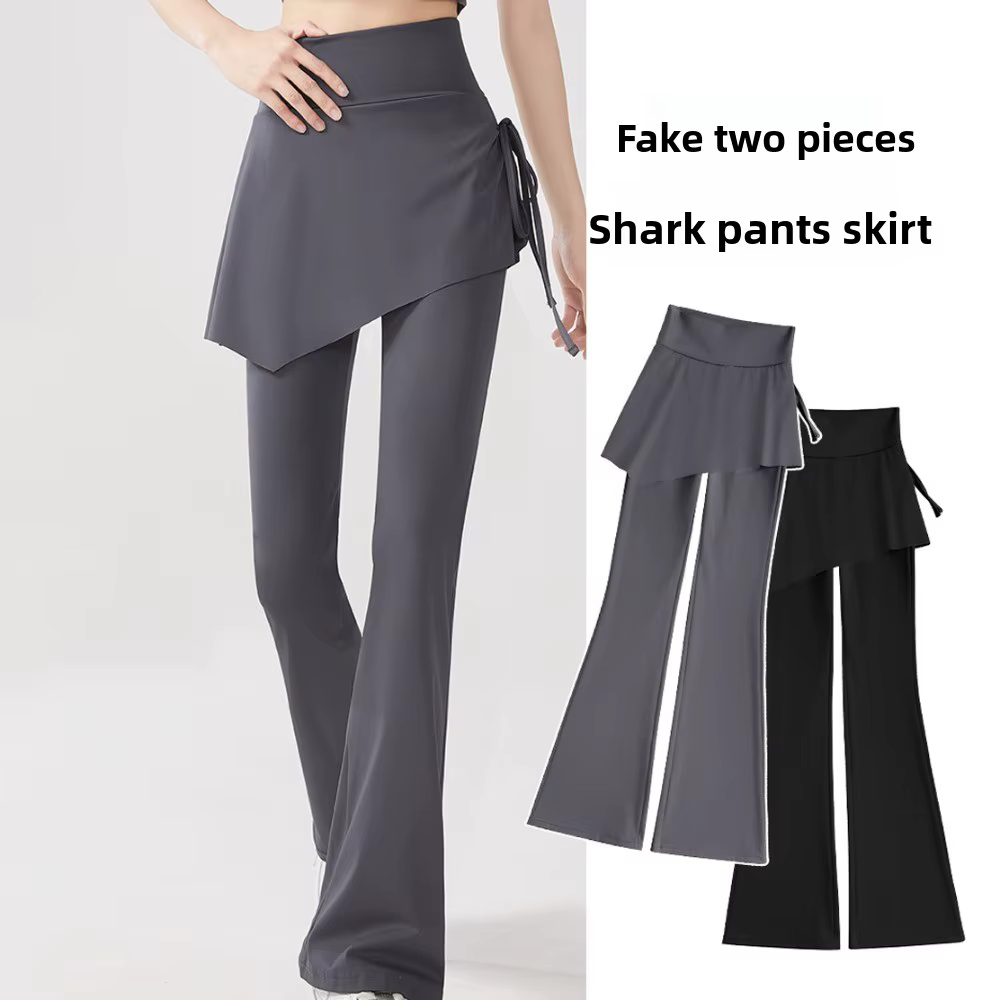 Women Tights Skirt Design Fitness Leggings High Waist