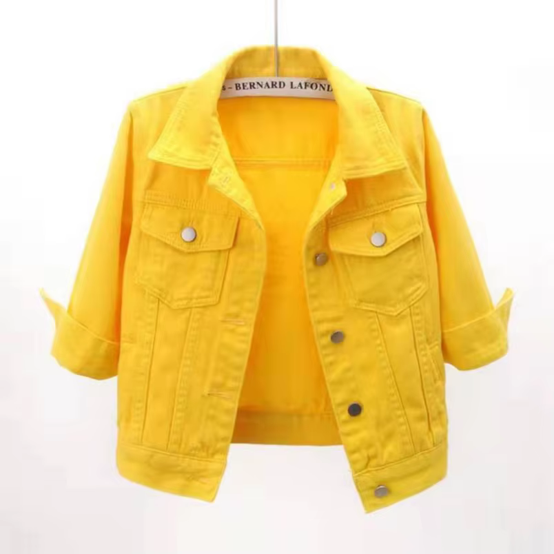 Denim Jacket Women Casual Women Denim Jacket Spring Autumn