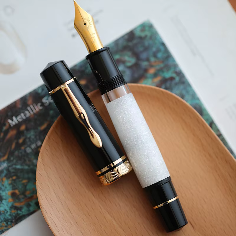 Fountain Pen Majohn P139 Fountain Pen Piston Filler Resin