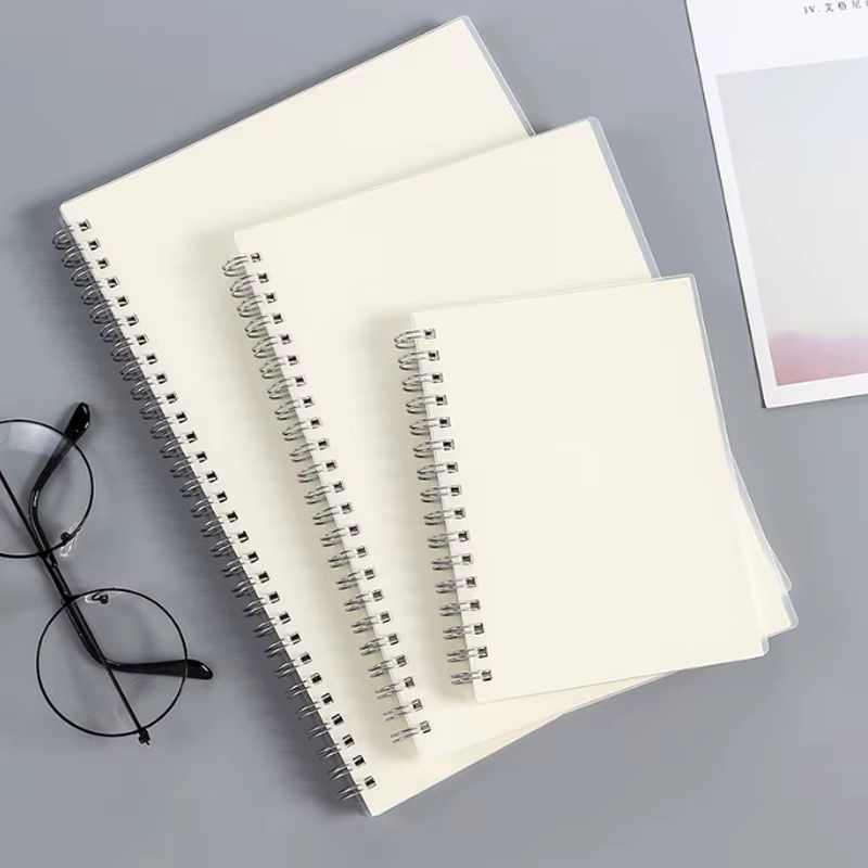 A5 A6 B5 Spiral Book Coil Notebook to-do Lined Dot Blank