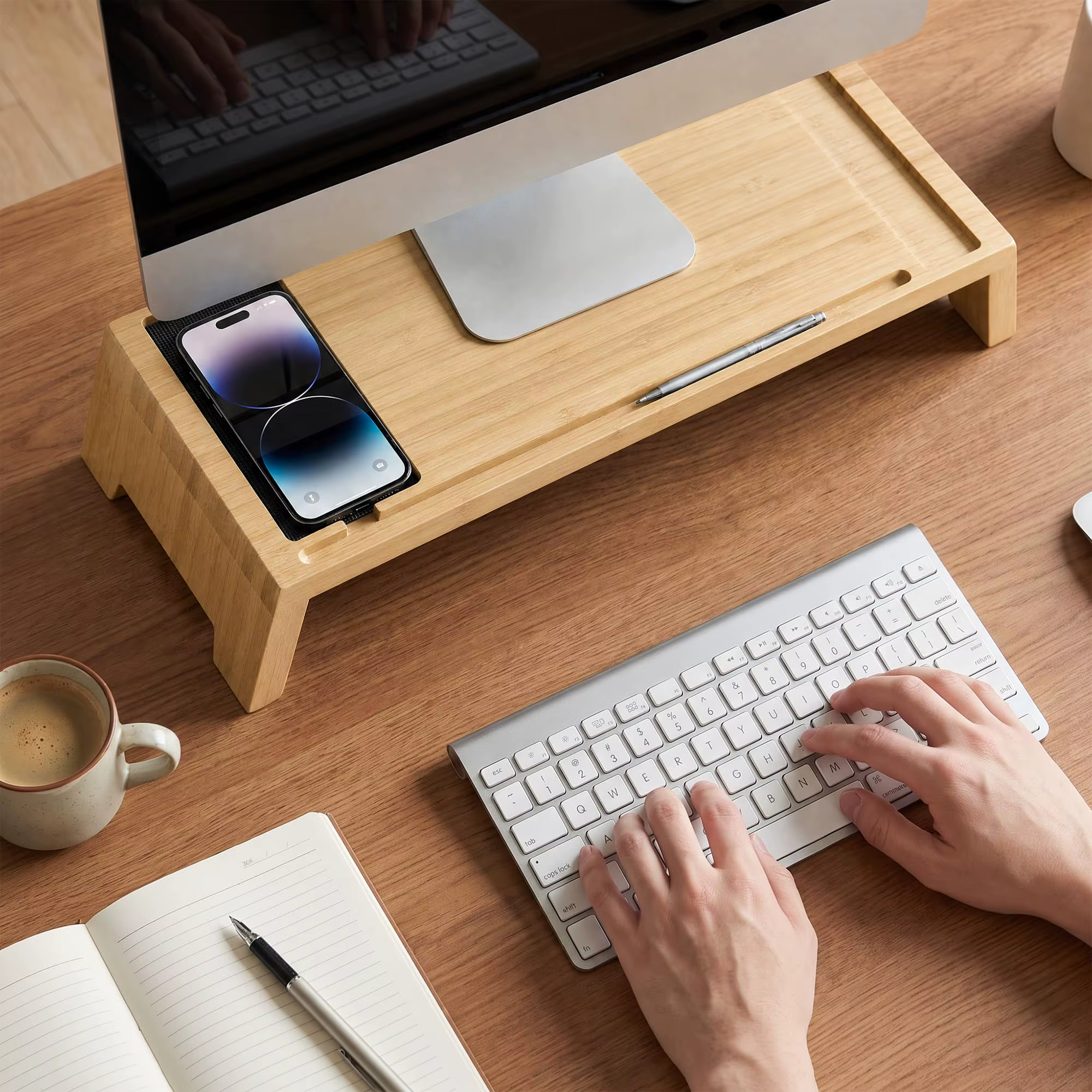 Monitor Stand Riser Ergonomic Desk Shelf