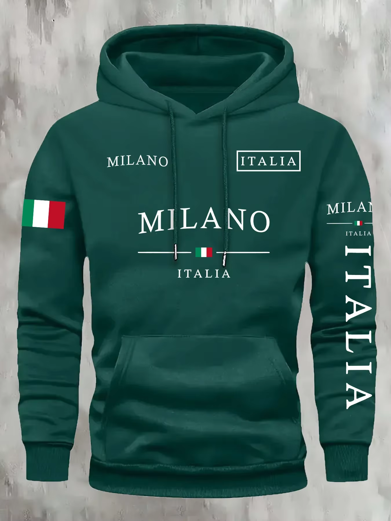 Italia Milano Men Women Hoodie Outdoor Street Casual Sports